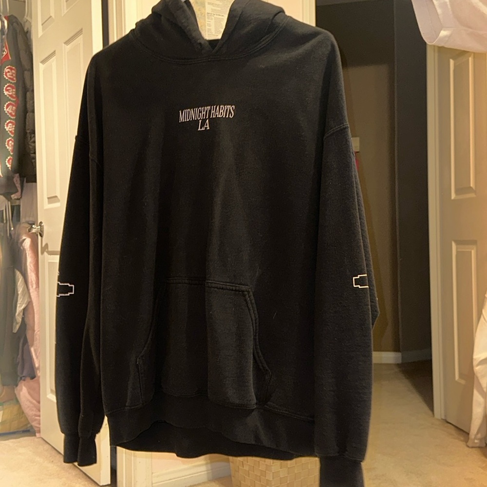 bad habits black hoodie